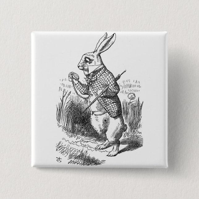 Kaninchentaste Button (Vorderseite)