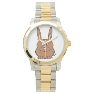Kaninchenwache Armbanduhr