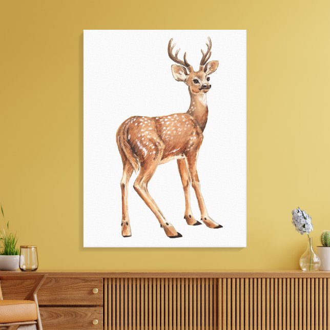 Kaninchenwerbung Leinwanddruck (Insitu (Wohnzimmer))