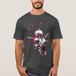Kanji der japanischen Samurai-Mädchen (2) T-Shirt