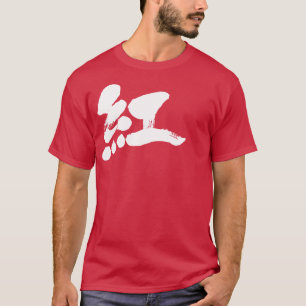 [Kanji] Farbe der Krimson T-Shirt