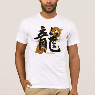 Kanji Koi Fisch-Drache T-Shirt