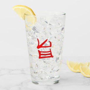 Kanji Köstlicher roter Glaswäscher Glas