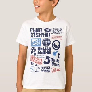 Kanji-Logo-Mash-Up-Poster T-Shirt