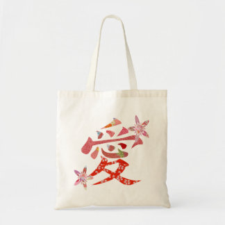 Kanji Love Bag Tragetasche
