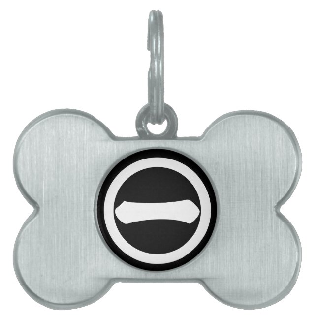 Kanji Nummer eins im Kreis Tiermarke (Vorderseite)
