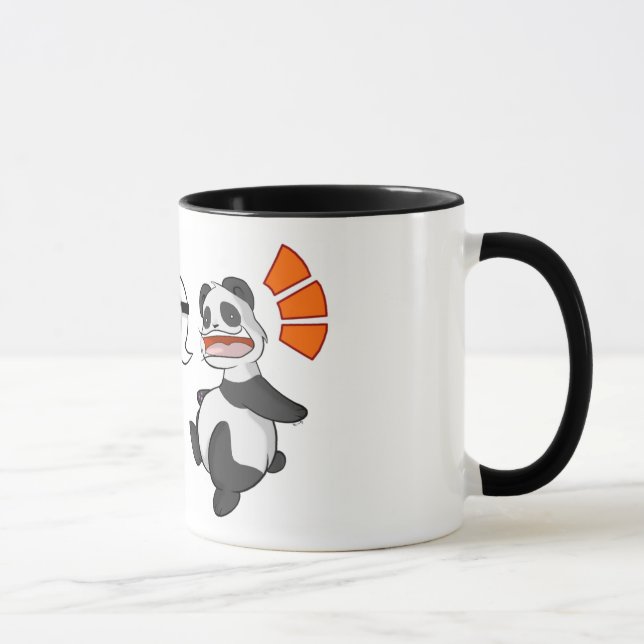 Kanji/Panda-"Kaffee-" Tasse (Rechts)