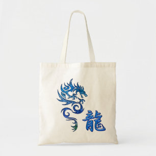 KANJI-Symbol für DRAGON-Bags im asiatischen Stil Tragetasche