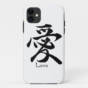 Kanji-Symbol LIEBE japanische chinesische iPhone 11 Hülle