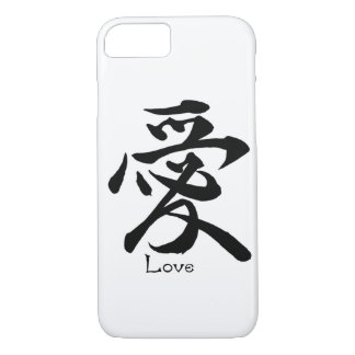 Kanji-Symbol LIEBE japanische chinesische iPhone 8/7 Hülle