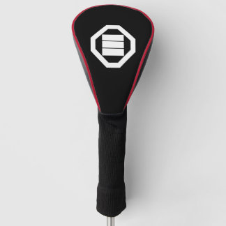 Kanji-Zeichen für drei Zeichen auf Tray Golf Headcover