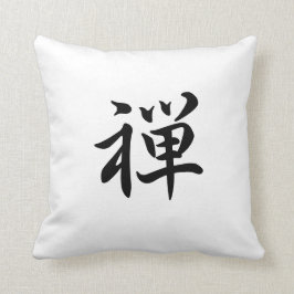 Kanji Zen Kissen