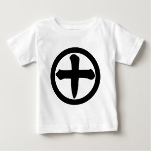 Kanji-Ziffer Zehn im Kreis Baby T-shirt