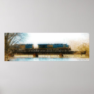 Kankakee Crossing Poster