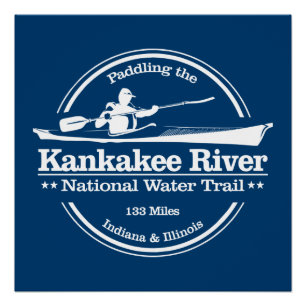 Kankakee River NWT (SK) Poster