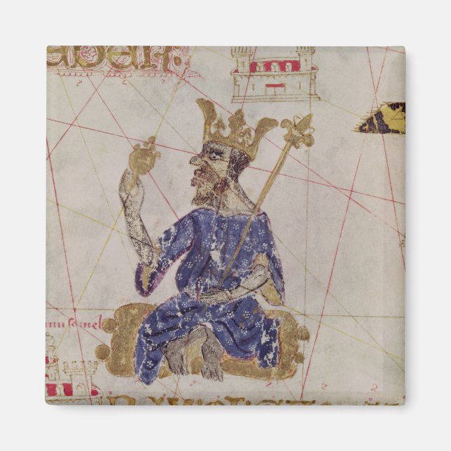 Kankou Mousa, König von Mali Magnet (Vorne)