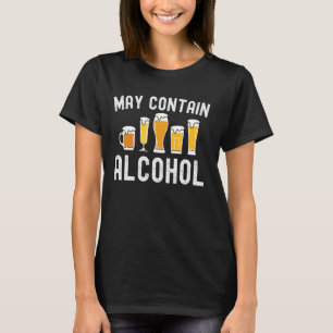 Kann Alkohol enthalten Vintage Lustig Casino Vegas T-Shirt