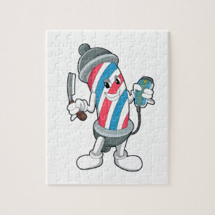 Kann als Friseur mit Razor Puzzle