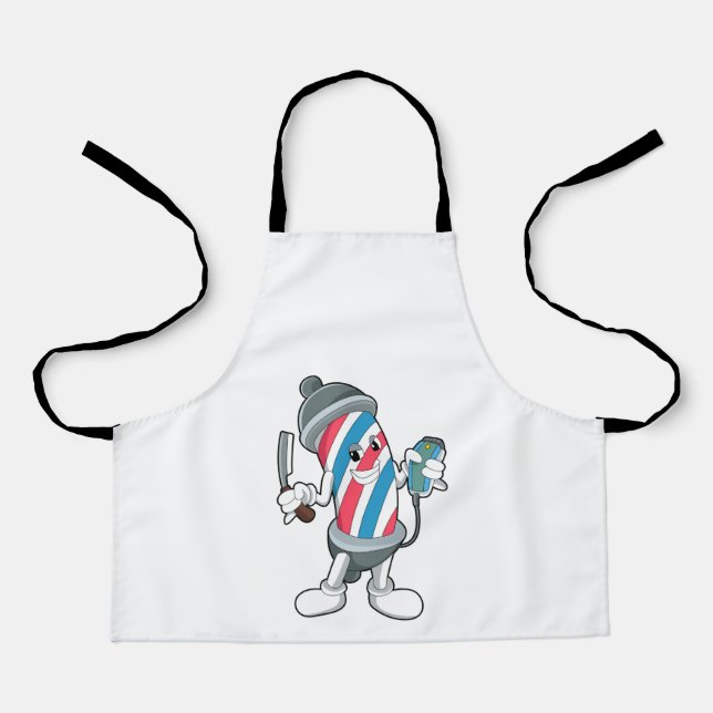 Kann als Friseur mit Razor Schürze (Vorderseite)