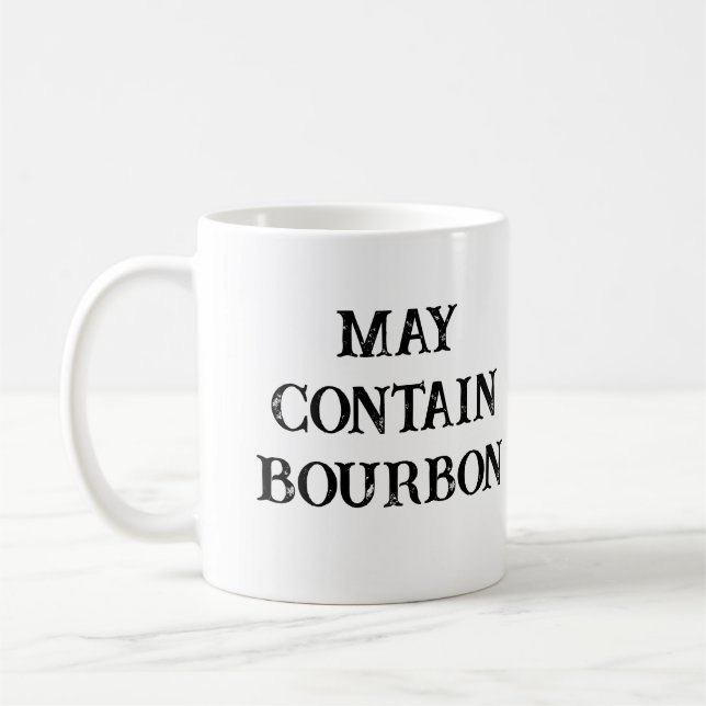 kann Bourbon lustig enthalten Kaffeetasse (Links)
