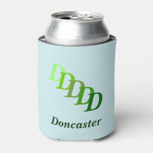 Kann cooler - Name mit Initialen (Grün) Dosenkühler