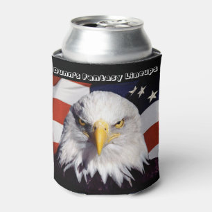 Kann coolerer amerikanischer kahler Adler Dosenkühler