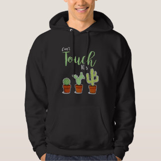 Kann das nicht berühren  Sukkulente Pflanze Hobbyg Hoodie