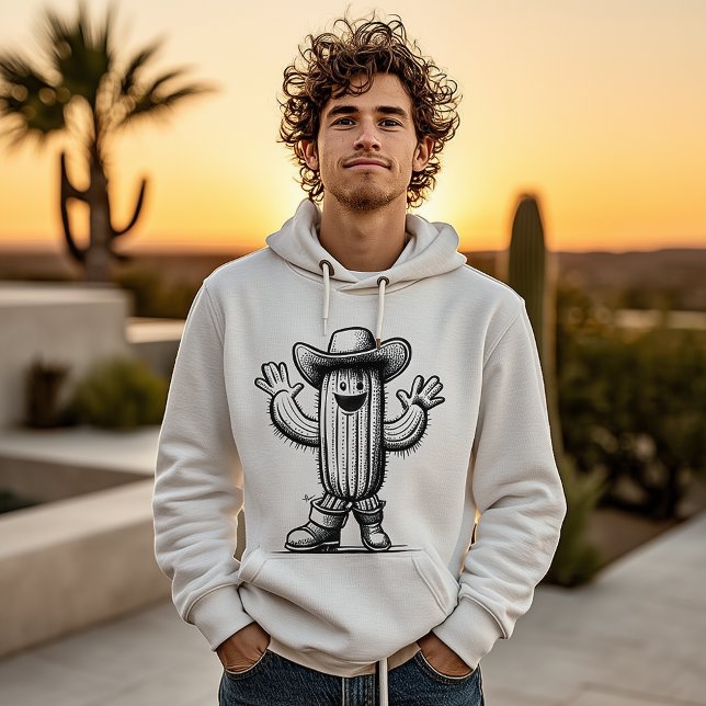Kann das nicht Touch - Vintag Cactus Hoodie (Von Creator hochgeladen)