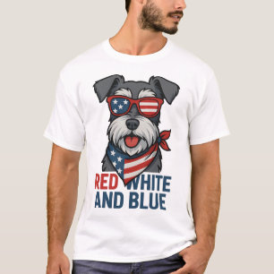 Kann dein Hund genauso patriotisch sein wie du T-Shirt