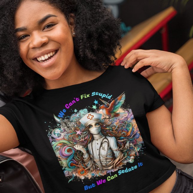 Kann den Dummkopf nicht reparieren: Harmonie heile T-Shirt (Von Creator hochgeladen)