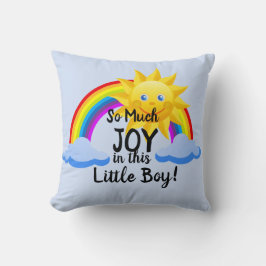 Kann den ganzen Text so viel Freude in diesem klei Kissen