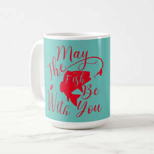 Kann der Fisch mit Ihren persönlichen FARBEN sein, Kaffeetasse