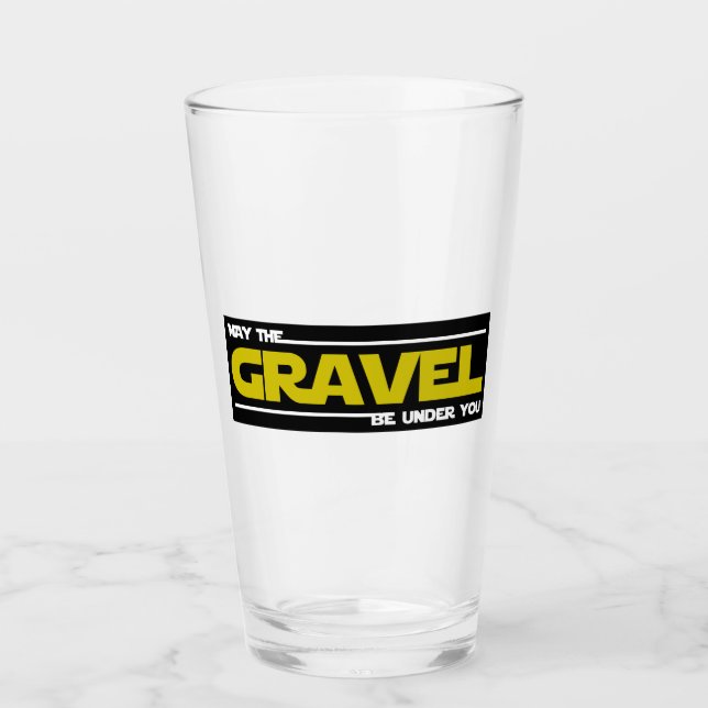 Kann der Kies unter Ihnen sein? Glas (Vorderseite)