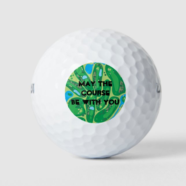 Kann der Kurs bei Ihnen sein? Golfball (Vorderseite)