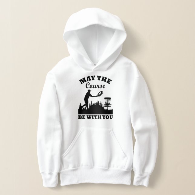 Kann der Kurs mit Ihrem Disk Golf Funny sein Hoodie (Ablage )