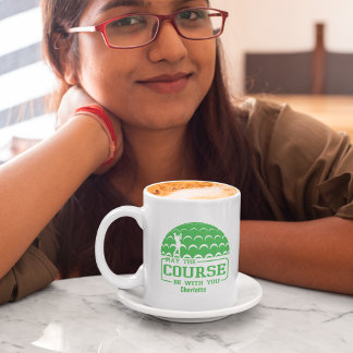 Kann der Kurs mit Ihrem Golf Personalisiert sein Kaffeetasse