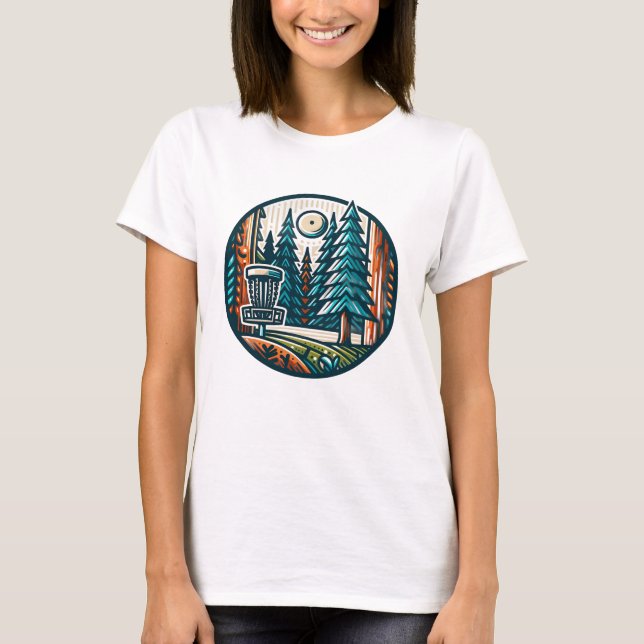 Kann der Kurs mit You Disk Golf sein T-Shirt (Vorderseite)