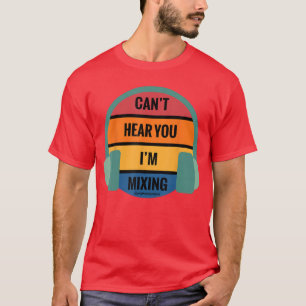 Kann dich nicht hören Ich bin lustig Retro Vintag T-Shirt