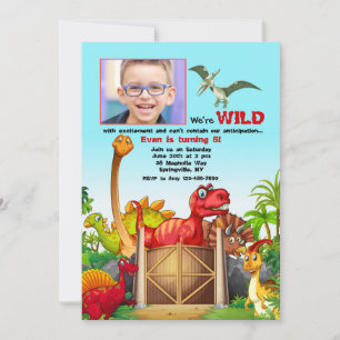 Kann die Aufregung Foto Einladung nicht enthalten