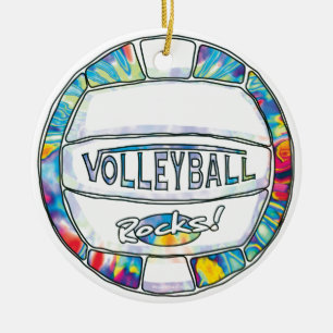 Kann die Gefärbte Krawatte Keramik Ornament