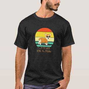Kann die Hasser Corgi Doge Meme Pixel Brille nicht T-Shirt