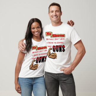 Kann diese Waffen nicht verbergen T-Shirt