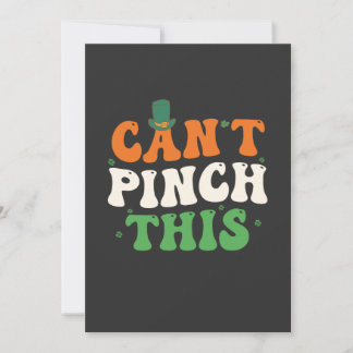 Kann dieses lustige St. Patrick's Day irisches Glü Einladung