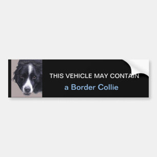 kann eine Border Collie enthalten Autoaufkleber