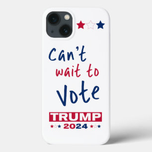 Kann es nicht warten, TRUMP 2024 zu wählen Case-Mate iPhone Hülle