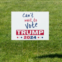 Kann es nicht warten, TRUMP 2024 zu wählen