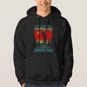 Kann heute nicht arbeiten, ich bin ein bisschen un hoodie