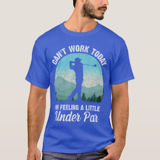 Kann heute nicht arbeiten. Ich fühle mich ein biss T-Shirt