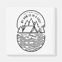 Kann heute nicht arbeiten, mein Arm ist in einer K