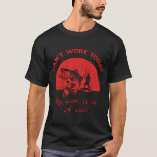 Kann heute nicht arbeiten, mein Arm ist in Gips †T-Shirt
